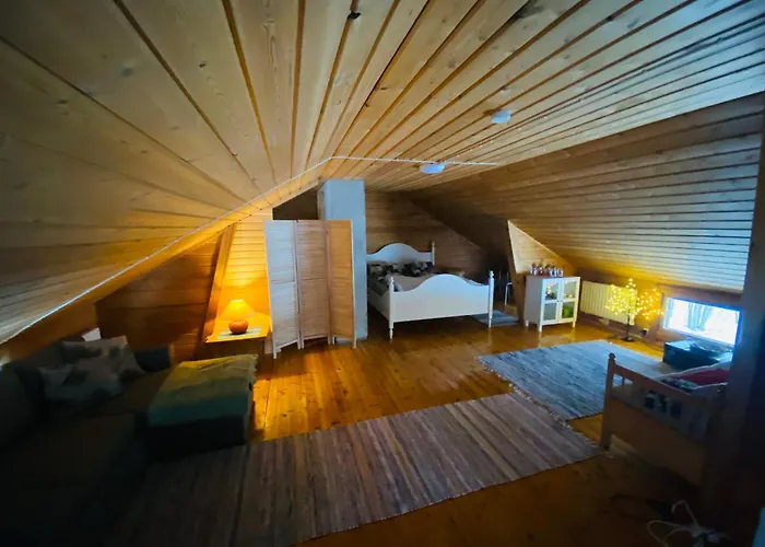 Casa de Férias Lakeside Log Edith Rovaniemi