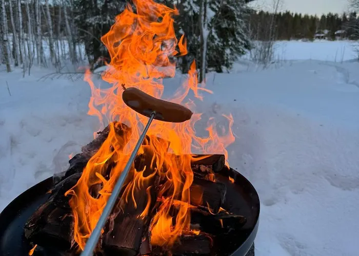 Casa de Férias Lakeside Log Edith