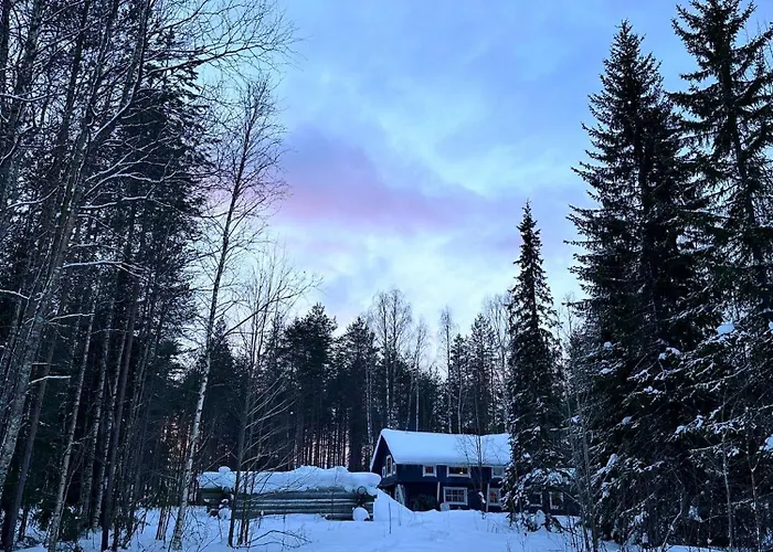 Lakeside Log Edith 別荘 ロヴァニエミ
