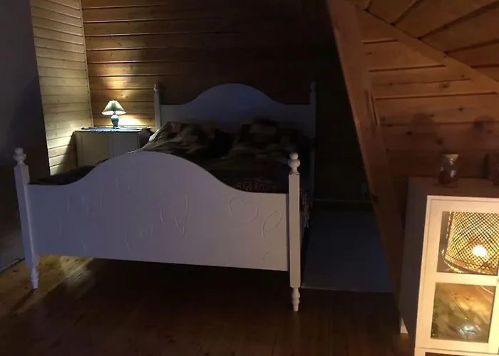 別荘 Lakeside Log Edith ロヴァニエミ