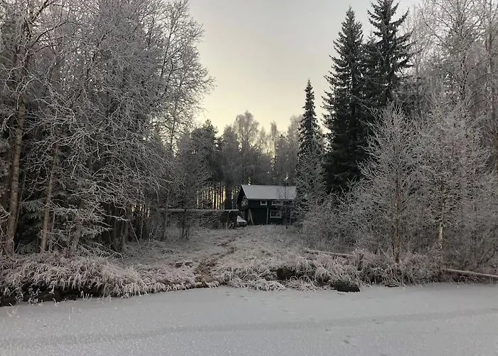 Casa de Férias Lakeside Log Edith